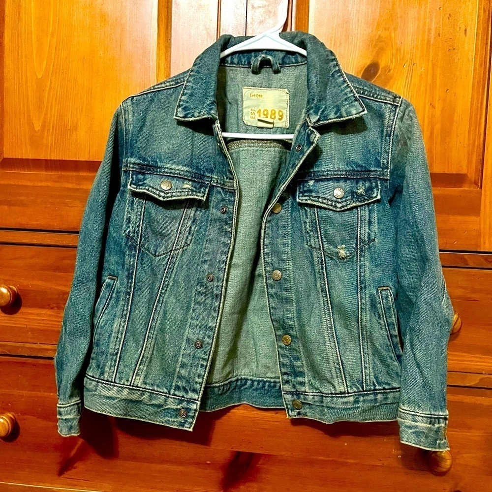 Classic Denim Kids Jacket - Medium